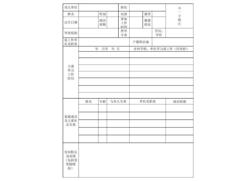 花20多分鐘填寫的應聘登記表該不該省掉？